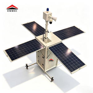 Torre <span class=keywords><strong>de</strong></span> Sistema Solar Móvil Impermeable para Exteriores con Mástil Manual <span class=keywords><strong>de</strong></span> 6m para Ingeniería Temporal y Seguridad - Product Image 1