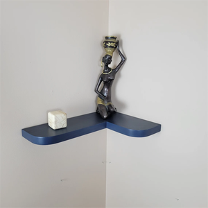 Customized Home Decor Handmade Solid <strong>Pine</strong> Rustic Wooden Kitchen <strong>Corner</strong> Floating <strong>Shelf</strong> - Product Image 5