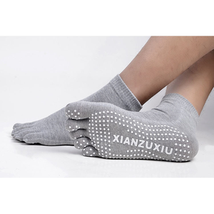 <span class=keywords><strong>Calcetines</strong></span> Deportivos PA 2026 para Hombre, Antideslizantes, de Cinco Dedos, Tejidos en Algodón y Elastano, Transpirables y Absorbentes - Product Image 1
