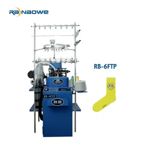 Automatic Computerized 6f Hosiery Production Line Equipments Socks Sewing Stocking Knitting Machine Price Spare Parts Provided