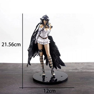Figura de Anime Albedo <span class=keywords><strong>Overlord</strong></span>, Muñeca Sexy Japonesa para Chicas, 21 cm, Modelo de Cosplay, Regalos para Fans - Product Image 2