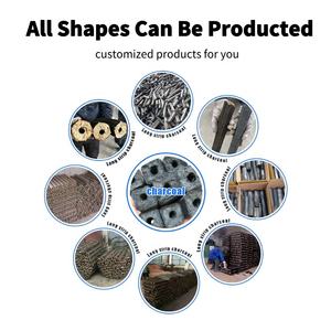 Four de carbonisation de briquettes de charbon de bois sans fumée à haute température avec moteur 220V/380V, facile à utiliser - Product Image 4