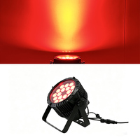 Projecteur LED Par RGBW 180W 18 pièces, étanche IP65, DMX512, activé par le son, haute luminosité, pour éclairage de scène, direct usine