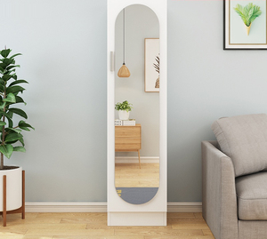 Mini arche de divination en bois, dernière version, deux faces, vrai petit placard à 2 portes avec miroir coulissant - Product Image 2