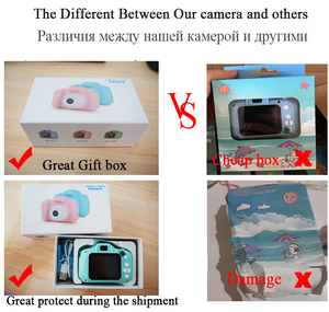 HD Màn Hình 720P Chiếu Mini Phim Hoạt Hình Ngay Lập Tức Máy Ảnh Ảnh 2600W Pixels Kép Máy Ảnh Cho Trẻ Em X2 - Product Image 2