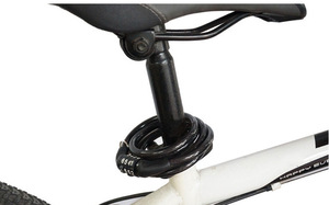 Kẹp Xe Đạp Leo Núi <span class=keywords><strong>4</strong></span> Mã Số 8*1000Mm Khóa Xích Kết Hợp Dây Cáp Xe Đạp - Product Image 3