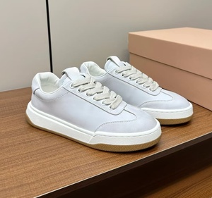 <b>Soft</b> color suede platform <b>shoes</b> for women retro rubber soled white <b>shoes</b> casual and versatile matte leather low-top sports <b>shoes</b> - Product Image 4