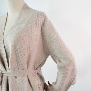 Cárdigan de lana merina a la moda para <span class=keywords><strong>mujer</strong></span>, suéter de punto informal Alanhua <span class=keywords><strong>rombos</strong></span>, 2021 - Product Image 3