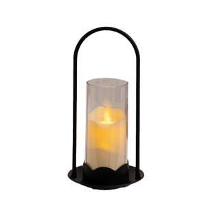 Bougie numérique à LED intégrée Cross-Border New Romantic Wedding Props Dining Table Decor Flower <span class=keywords><strong>Basket</strong></span> Candle Holder for - Product Image 5