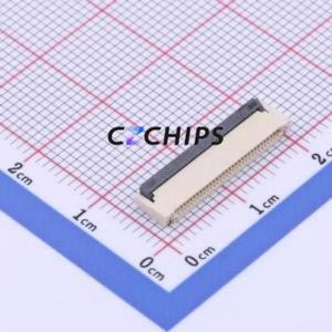 FPC-0.5HF-32PWBH20 FFC/FPC Connector SMD,P=0.5mm Connector Flip Cover Type <b>Double</b> <b>Side</b> Contact / Top Bottom Contact 32P 0.5mm - Product Image 1