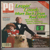 Plc PC Magazine Leapin' Lizards Stock Analyzers 10 juillet 1984 120619nonr Approvisionnement en vrac