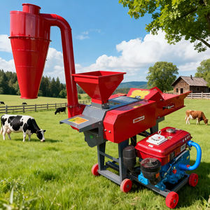 Máquina para Alimentar Animales Pequeños con Motor Diésel de 3.8T, Nueva, Molino de Martillos para Maíz, Picadora de Ensilaje con Cortadora de Forraje para Uso Agrícola - Product Image 1