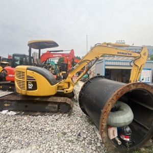 Miniexcavadora Komatsu PC50MR <span class=keywords><strong>de</strong></span> <span class=keywords><strong>Segunda</strong></span> <span class=keywords><strong>Mano</strong></span> con Pocas Horas <span class=keywords><strong>de</strong></span> Trabajo, 5t, con Orugas Hidráulicas <span class=keywords><strong>de</strong></span> Goma Duraderas para Agricultura - Product Image 5