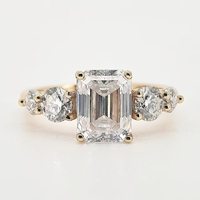 Bague de mariage unisexe TELULA Classic 3CT, coupe ovale, certifiée GRA, plaquée or, sertie de griffes, en argent sterling S925, moissanite