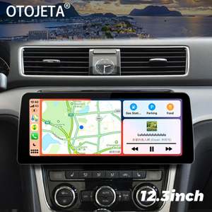 Reproductor de Video para Auto con Pantalla QLED de 12.3 Pulgadas, Android 13, Radio Estéreo 2Din para VW Jetta 6 2011-2018, GPS, Multimedia, Carplay, Grabadora - Product Image 1
