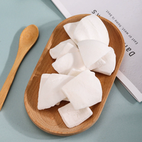 Vente en gros de copeaux de noix de coco séchés 1 kg, fruits secs croustillants, gros morceaux de chair de noix de coco séchée en provenance de Thaïlande