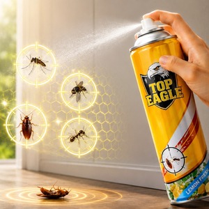 Aerosol Insecticida Personalizado con Impresión de Marca Privada, 400/600 ml, Eliminación Rápida de <span class=keywords><strong>Cucarachas</strong></span> y Mosquitos, Empaque Personalizado - Product Image 3