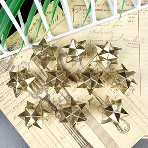 Venta al por Mayor de Estrellas de Merkaba de Calcopirita Natural, Cristales, Piedras Preciosas, Piedra de Meditación, Adorno de Mesa para Decoraciones de Cristal - Product Image 1