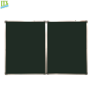 <span class=keywords><strong>Planche</strong></span> magnétique <span class=keywords><strong>murale</strong></span> pliante, effaceur sec vert, à usage extérieur, pour l'école et le bureau - Product Image 2