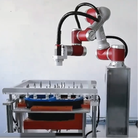 Robot collaboratif à 6 axes, charge lourde de 12 kg, portée de 1327 mm, haute précision, cobot industriel, atelier automatisé, soudage des métaux, moteur