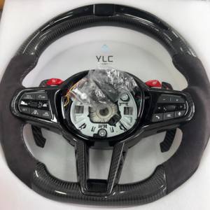 Volante Deportivo YLC para BMWs 320 <span class=keywords><strong>525</strong></span> F10 F30 E90 F70 E71 F31 F32 X5 X6 F01 F07 F20 F11 F22 F25 M3 M4 M5 - Product Image 3