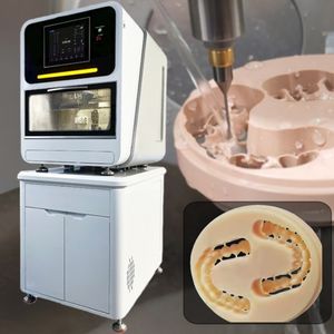 Tuttlin umido/secco fresatrice dentale vendita calda facile da usare fresatrice dentale Cnc per impianto Abutment - Product Image 1