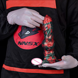 NNSX faak juguetes consolador anal arte de fantasía monstruo consolador para hombres y mujeres enorme caballo perro dragón consolador juguete sexual para hombre - Product Image 2