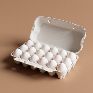 กล่องกระดาษหลากสีแบบย่อยสลายได้ถาดใส่ไข่4 8 6 12 15ฟอง - Product Image 4