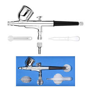 Aérographe externe réglable HD-130 à double action, alimentation par gravité, portable, pour travaux artistiques (0.2, 0.3, 0.5, 0.8) - Product Image 1