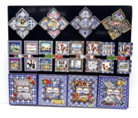 Gros Macao Lisbonne Portugal Souvenir Aimant Autocollants Cristal Verre Réfrigérateur Aimant avec Coq Floral Drapeau National pour Cadeaux
