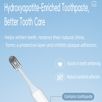 Brosse à dents de voyage à poils doux avec kit de dentifrice intégré, soin buccal, distributeur de dentifrice rotatif, brosse à dents pour adulte