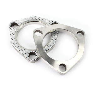 Produsen profesional Fitting pipa Flange Kit perbaikan knalpot 2 baut & 3 baut flensa Gasket untuk tugas berat - Product Image 4