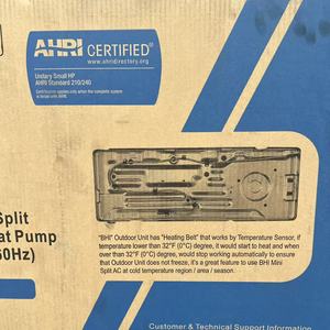 USA 110V/60hz Mini Split 12000btu 1ton R410 Full Triple Cool Air Conditioner Heat Pump SEER 20 AHRI Listed Air Conditioner - Product Image 6