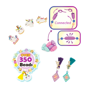 Kit de fabrication de bijoux en <span class=keywords><strong>perles</strong></span> de luxe <span class=keywords><strong>pour</strong></span> filles, ensemble de création de bracelets et de colliers <span class=keywords><strong>pour</strong></span> un divertissement créatif et le développement de la motricité fine - Product Image 6