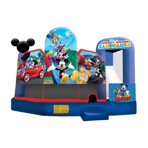 New Style <strong>Mickey</strong> Clubhouse <strong>Inflatable</strong> <strong>Bouncer</strong> Outdoor Kids Adult Bounce House Party Jumping Castle With Blower for Sale - Product Image 2