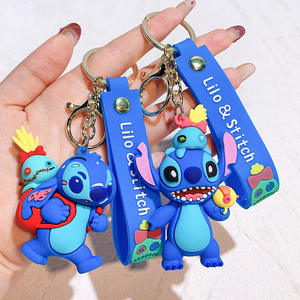 Halloween הסיטונאי halleen תפר חדש 3d keychain אנימה גומי תפר keychain עבור המכונית שקית תליון מתנה קטנה - Product Image 4