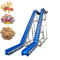 Chine de qualité alimentaire en acier inoxydable en forme de Z angle d'inclinaison à crampons escalier seau d'alimentation convoyeur à bande ascenseur avec trémie à vendre