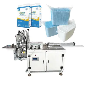 Semi-Auto Multifunctional Packing Machine Automatic Bed Sheet Dental Bib Packing Tissue Paper Under pad Packing Machine