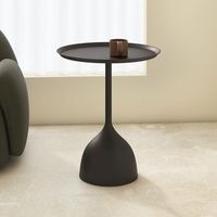 Meubles de salon de haute qualité, design moderne, table basse en acier inoxydable, table d'appoint légère et durable