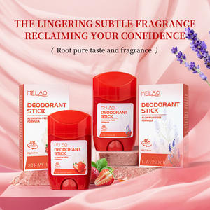 Déodorant anti-transpirant invisible personnalisé, solide, naturel, blanchissant pour les aisselles, déodorant en roll-on pour femmes et hommes - Product Image 2