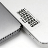 Étiquette adhésive personnalisée pour emballage alimentaire avec code-barres, code QR noir, papier couché imperméable, protection UV pour produits à l'huile d'olive