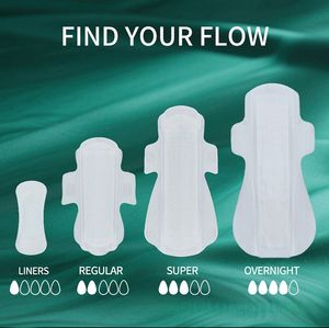 Hot Selling natürliche Bio-Baumwolle Damen binden für Frauen Menstruation perioden - Product Image 4