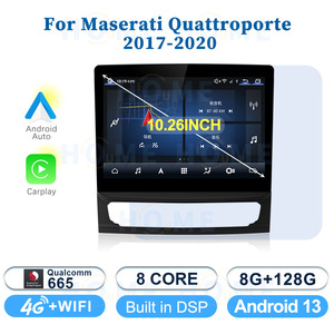 Autoradio multimédia Carplay <span class=keywords><strong>Auto</strong></span> 10.26 pouces pour Maserati Quattroporte 2004-2020 Qualcomm 665 Android 13 8 cœurs GPS Navigation DSP - Product Image 5
