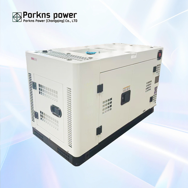 5.75kVA-37.5kVA Super Silent Diesel Genset 1/3 Phase Portable Generator with ATS 10-20kW