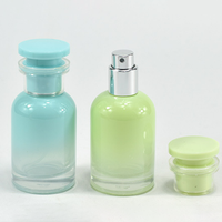 Flacon de parfum en verre coloré de 30 ml, style macaron, Botol Kaca Minyak Wangi