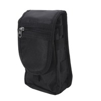 Étui de téléphone universel pour iPhone 15 Pro Max 14 Plus 13 12 11 étui de ceinture en nylon pour téléphone portable, pochette de transport, porte-cartes