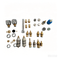 Kits de remplacement de pièces détachées pour robinets personnalisés, cartouche en laiton à bouton-poussoir thermostatique pour mitigeur de douche à contrôle de température
