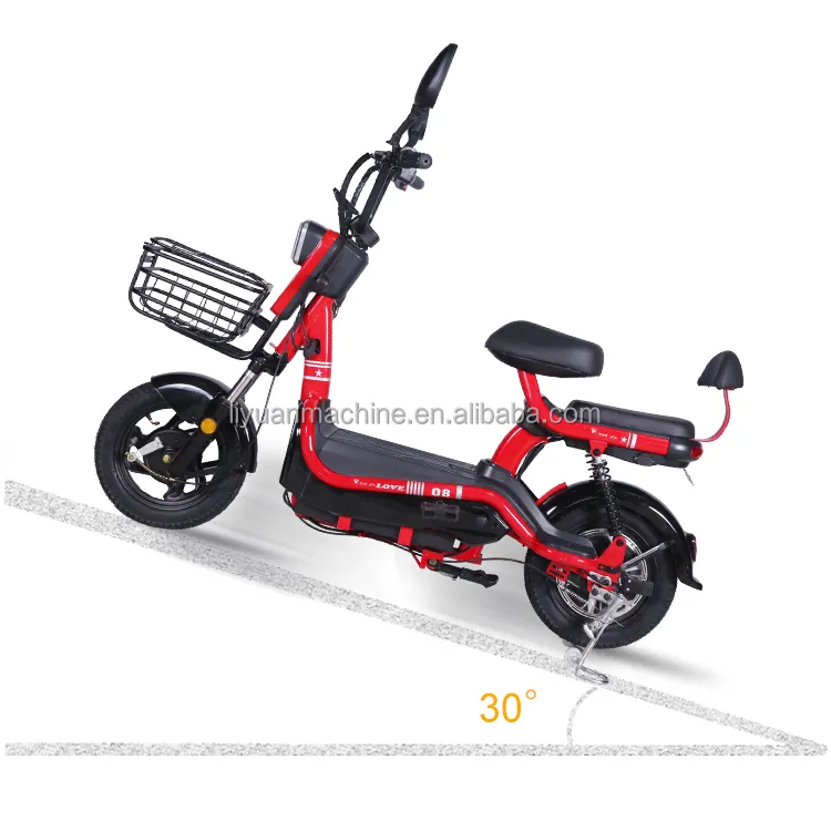 Cheap Adult Electric Bike Bicycle Brushless Smart Electric Scooter 48V Carbon Steel Electronic Bicycle Front and Rear Drum Type