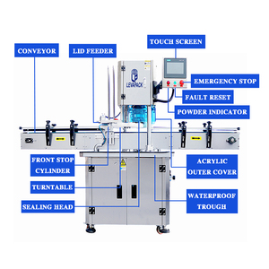 מחיר המפעל משקאות אוטומטי באופן מלא יכול seamer בירה לאטום בירה אלומיניום קל פתוח קל פחיות מיץ מכונת איטום - Product Image 2