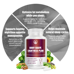 OEM/ODM Capsules amincissantes naturelles végétaliennes pour brûler les graisses, raffermir la peau et raffermir le ventre, supplément à base de plantes pour le plan de légèreté - Product Image 6